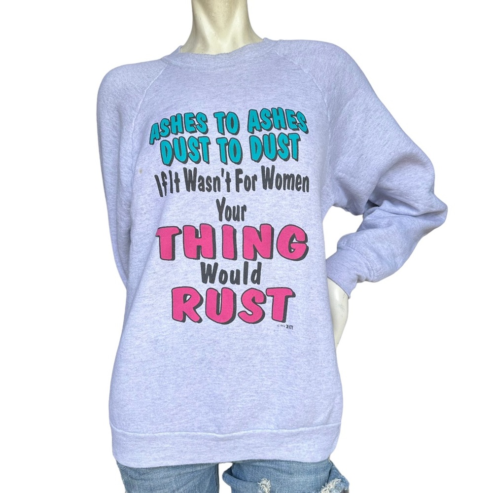 - Vintage 90's Novelty Crewneck Sweatshirt